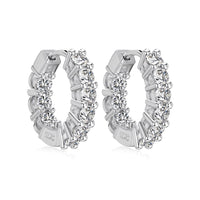 925 Sterling Silver-Moissanite
