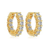 18K Yellow Gold Plated-Zircon