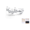 925 Sterling Silver-6mm(left)