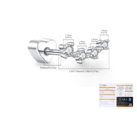 925 Sterling Silver-8mm(right)
