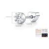 925 Sterling Silver-8mm
