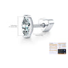 925 Sterling Silver-6mm