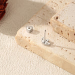 925 Sterling Silver Moissanite Crown Cartilage Stud 110100103