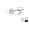 925 Sterling Silver-8mm