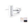 925 Sterling Silver-8mm