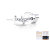 925 Sterling Silver-6mm(right)