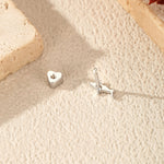 925 Sterling Silver Moissanite Shark Cartilage Stud 110100107
