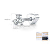 925 Sterling Silver-6mm