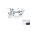 925 Sterling Silver-8mm