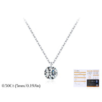 925 Sterling Silver-0.5Ct