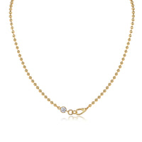 18K Yellow Gold Plated-0.5ct