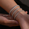 925 Sterling Silver-5mm/0.5Ct