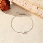 925 Sterling Silver 1 Carat Moissanite Bracelet 110400029
